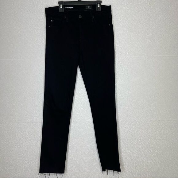 AG Adriano Goldschmied The Prima Cigarette Raw Hem Jeans 27 - Picture 2 of 7